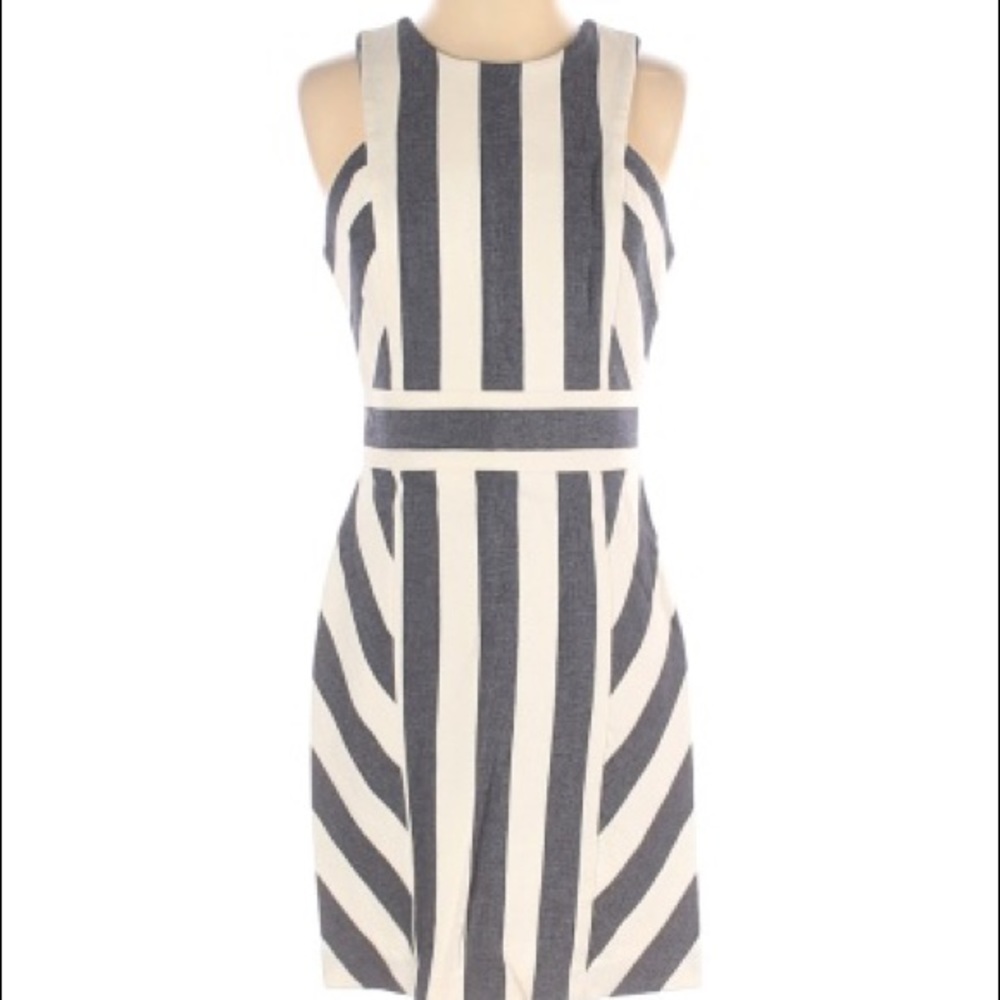 Milly Striped Cotton Dress - VGC!